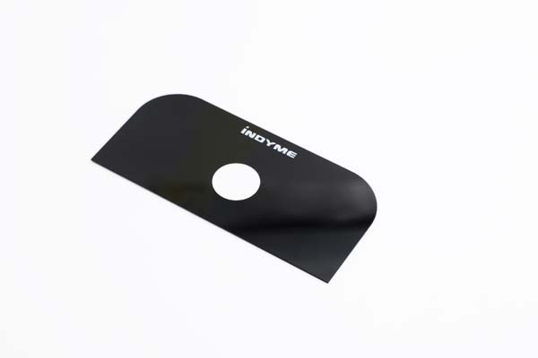 TEMPERED GLASS+Stamping+ Printing + Adhesive backing