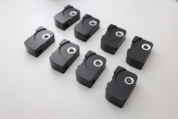 CNC milling+Black Anodize