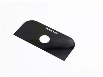 TEMPERED GLASS+Stamping+ Printing + Adhesive backing