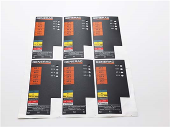 PET/Stamping+Multi color screen printing+adhesive backing